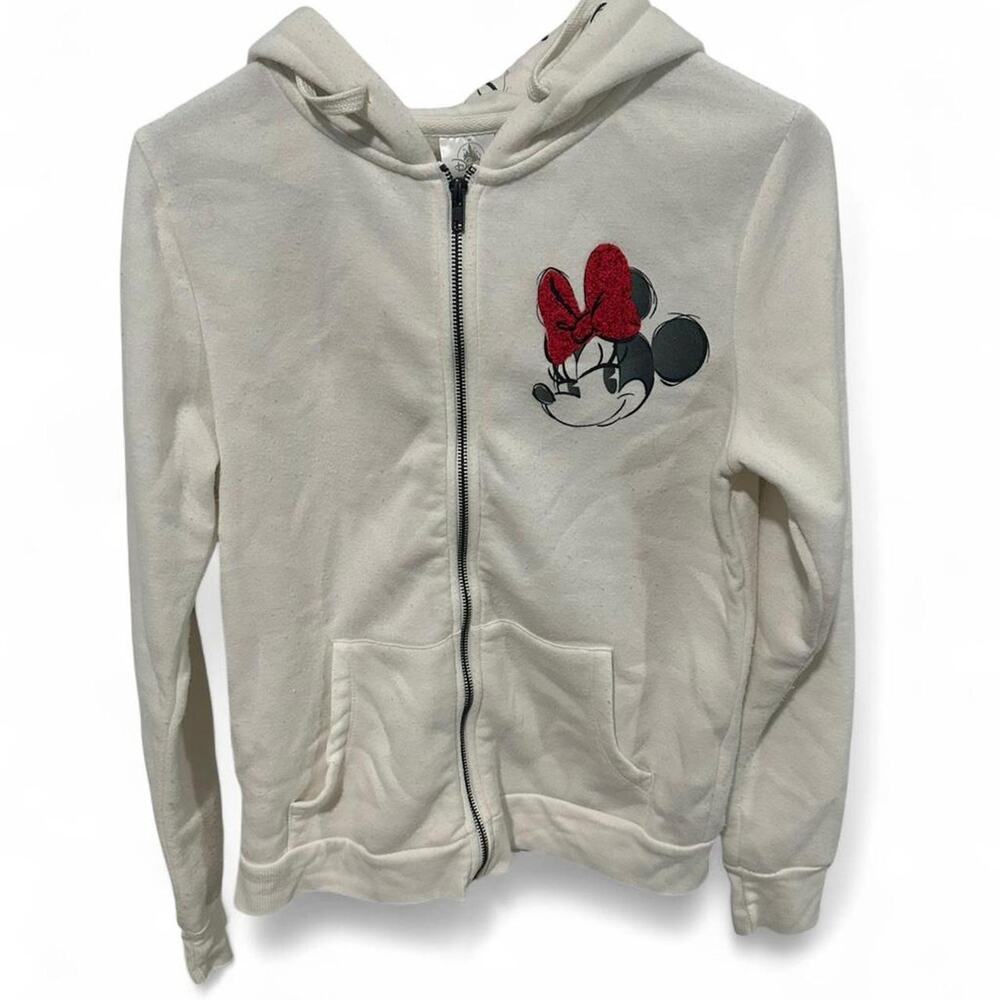 Disney minnie mouse cream zip